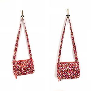 Vera Bradley Pixie Confetti Crossbody Bag Purse